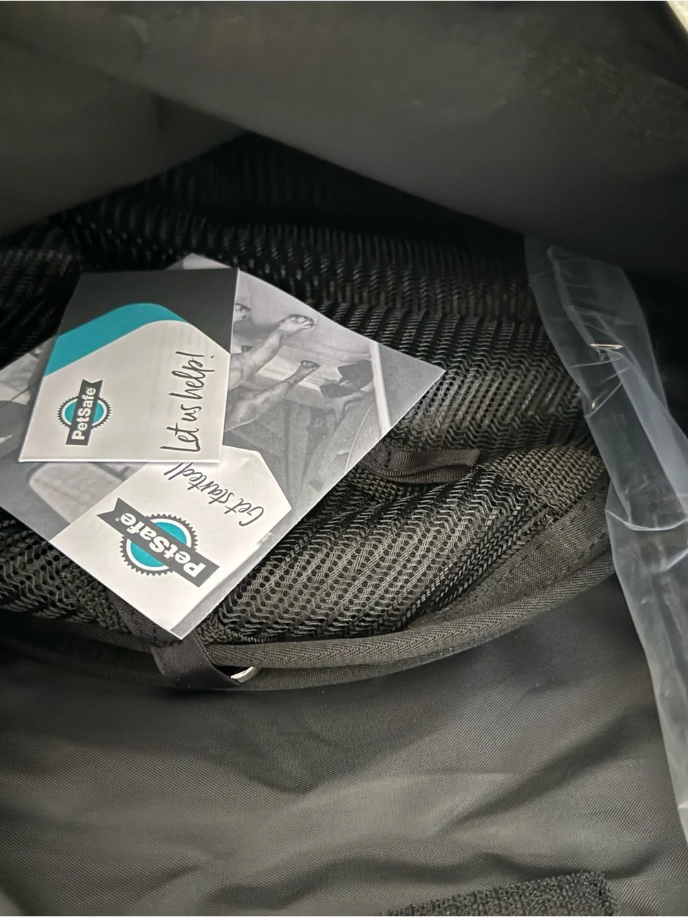 PetSafe Dog Barrier - Yellow and Teal Packaging